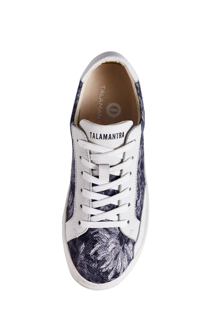 TALAMANTRA Women's Flat Gray Sneakers