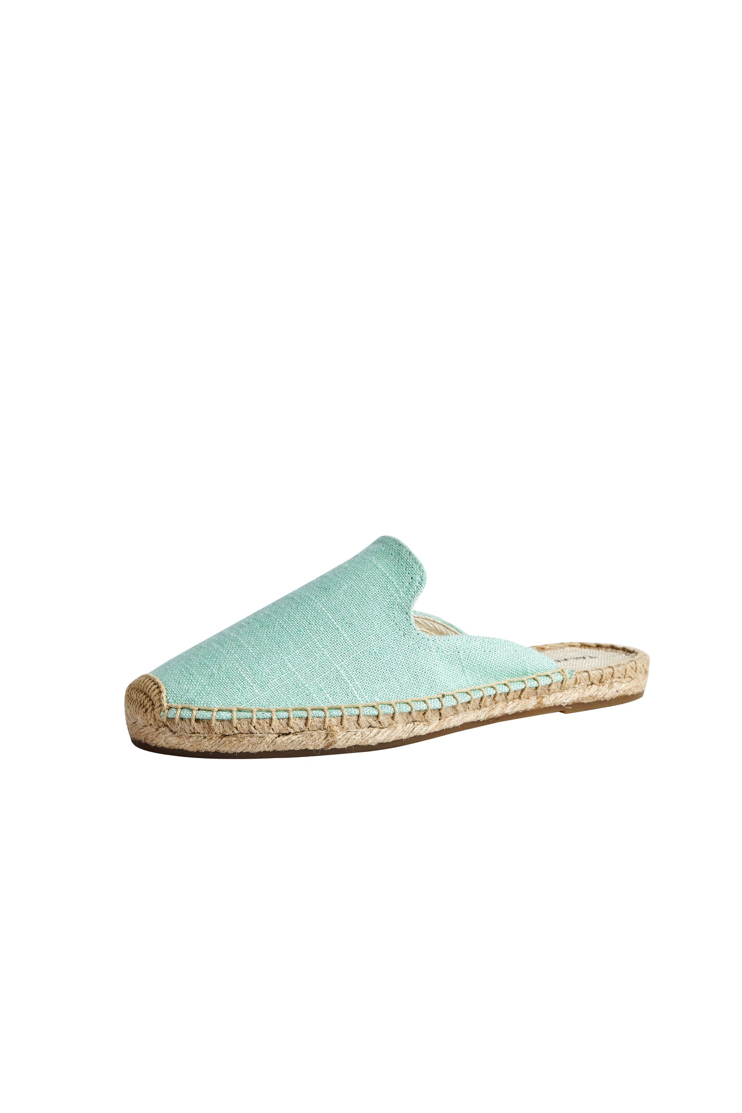 TALAMANTRA Handmade Women's Blue Linen Espadrille