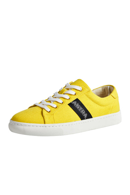 TALAMANTRA Women's Flat Yellow Sneakers